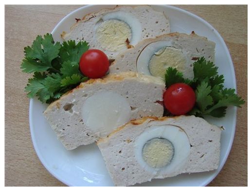 Куриный рулет с яйцом Куриный рулет с яйцом